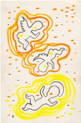 Christmas cards of Mikuláš Galanda