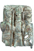Plaque with varriors
