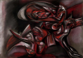 Red drawing