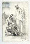 In the street ( Accordion player´s family)