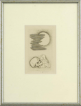 Illustration to the book May by K. H. Mácha