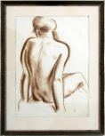Seated nude