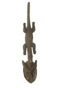 Zoomorphic vertical face mask